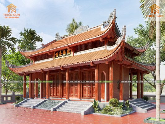 Nhà kẻ truyền 8 mái