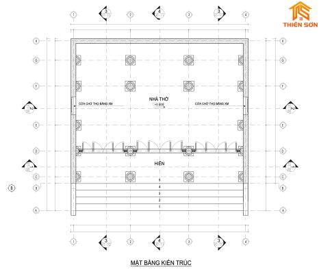 Thi công kiến trúc nhà thờ