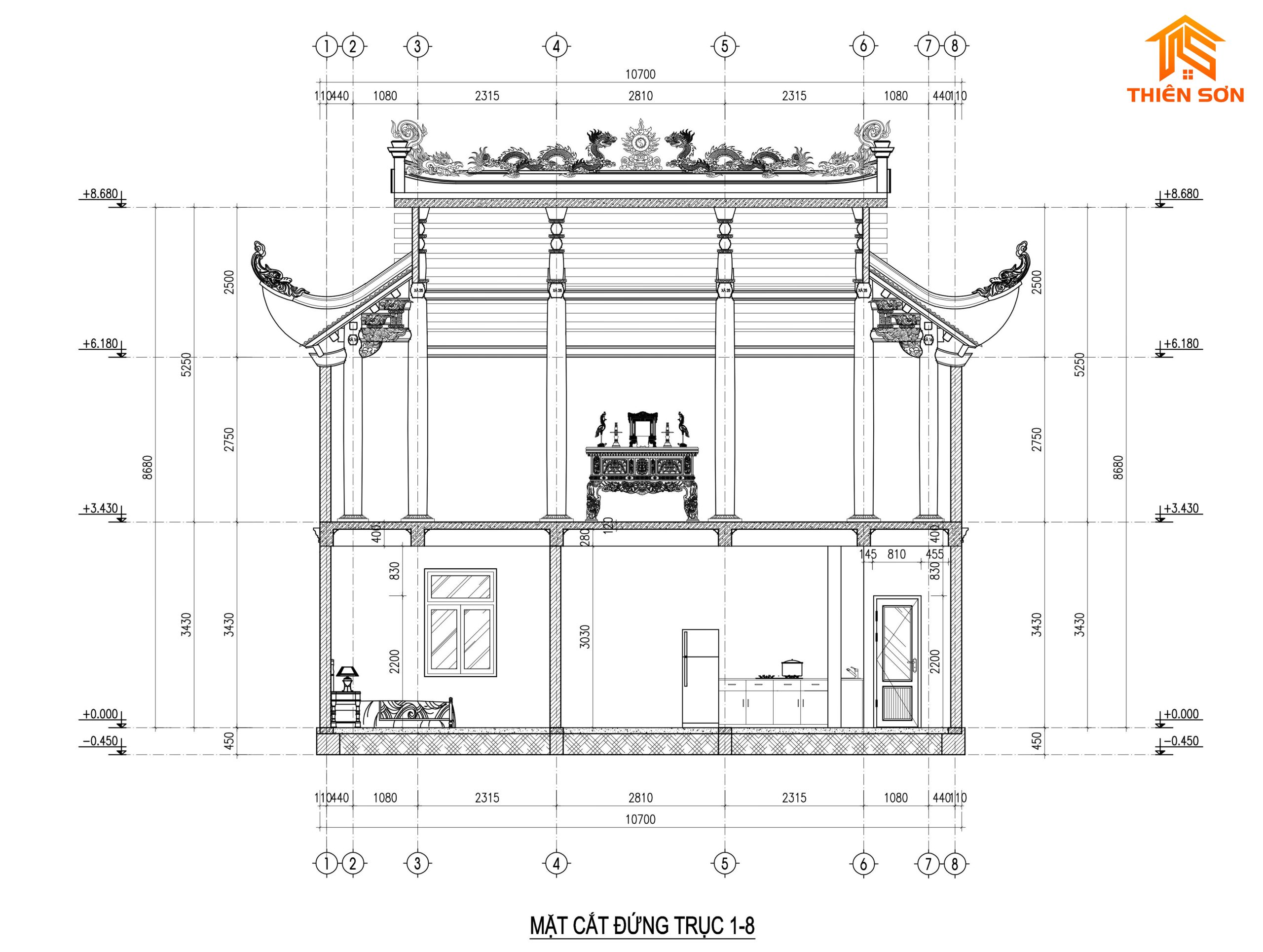 Thiết kế thi công kiến trúc nhà thờ