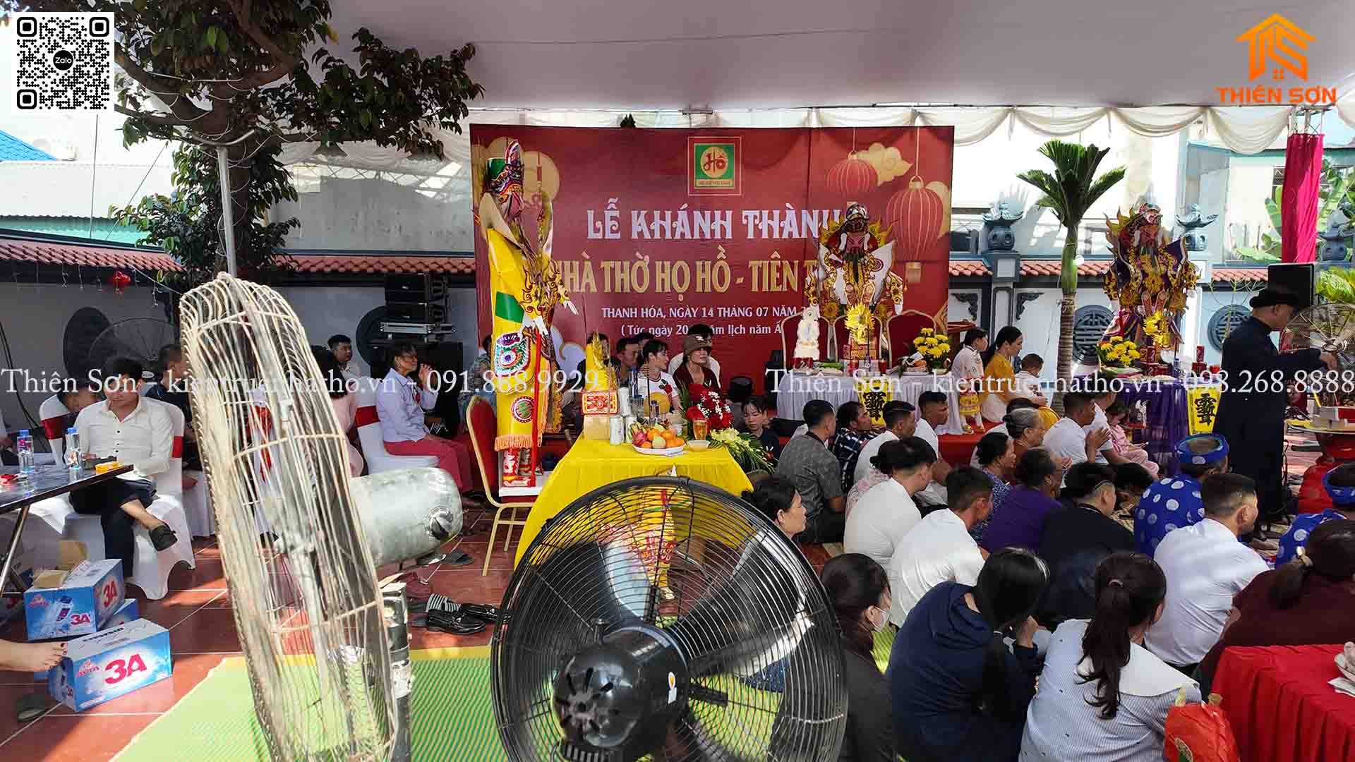 Khánh thành nhà thờ họ Hồ bê tông giả gỗ tại Quảng Xương - Thanh Hóa Khánh thành nhà thờ họ Hồ bê tông giả gỗ tại Quảng Xương - Thanh Hóa