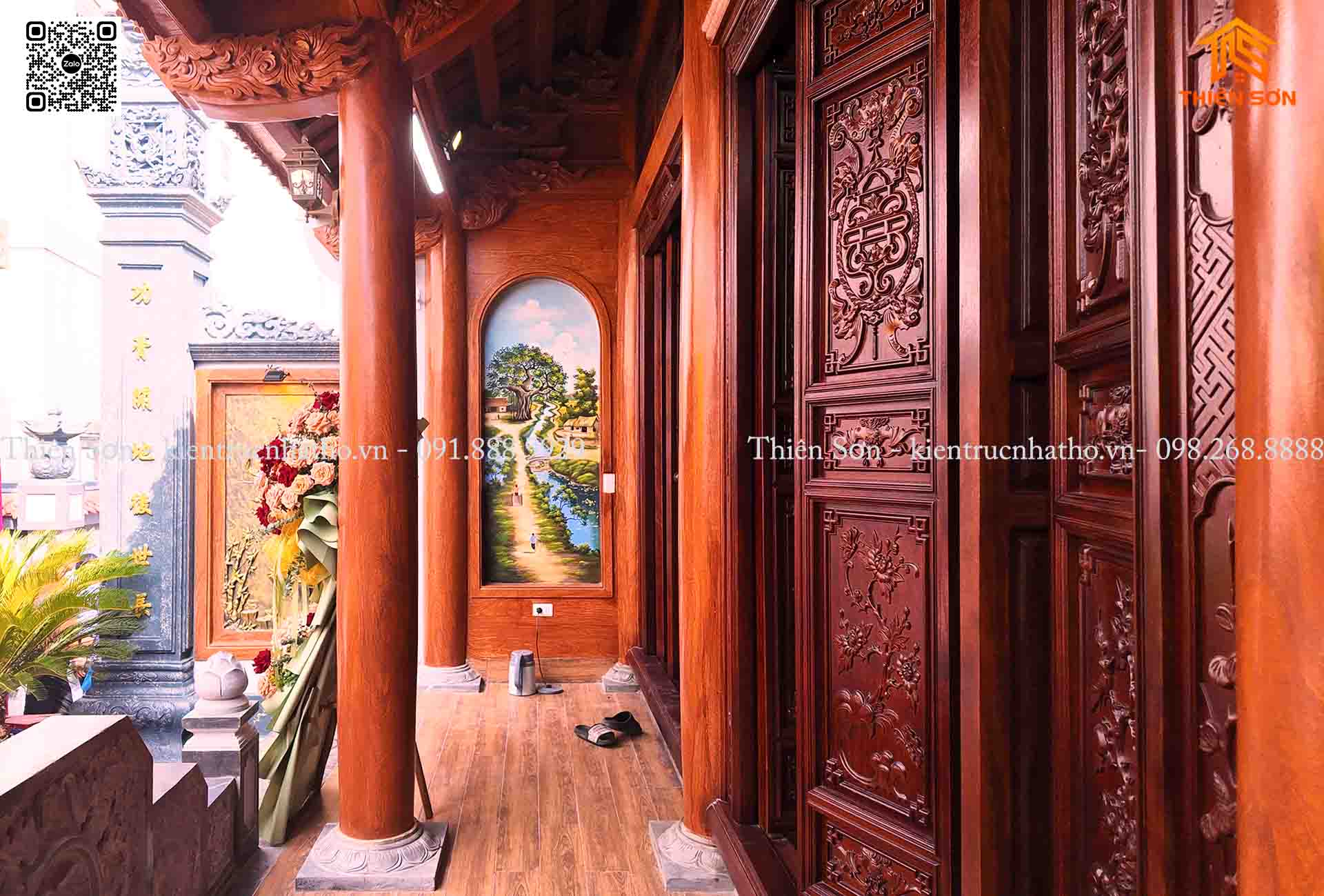 Khánh thành nhà thờ họ Hồ bê tông giả gỗ tại Quảng Xương - Thanh Hóa Khánh thành nhà thờ họ Hồ bê tông giả gỗ tại Quảng Xương - Thanh Hóa