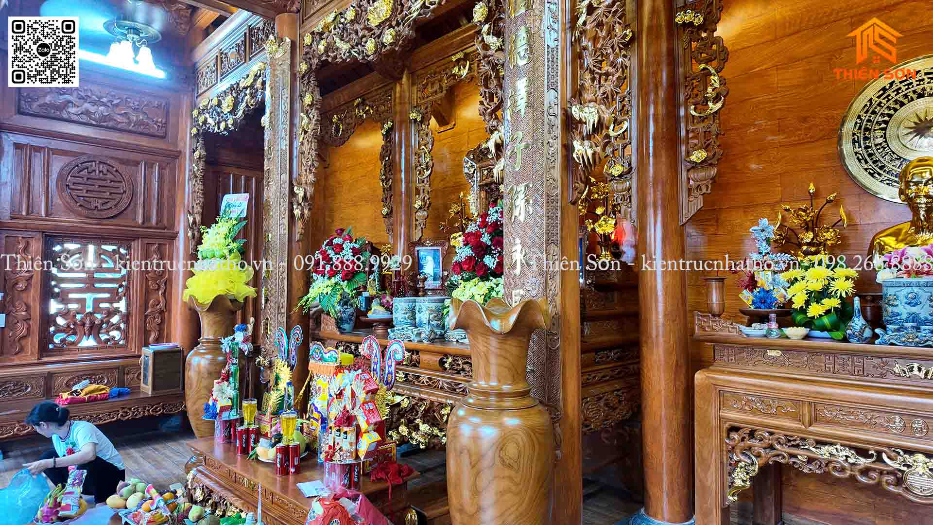Khánh thành nhà thờ họ Hồ bê tông giả gỗ tại Quảng Xương - Thanh Hóa Khánh thành nhà thờ họ Hồ bê tông giả gỗ tại Quảng Xương - Thanh Hóa
