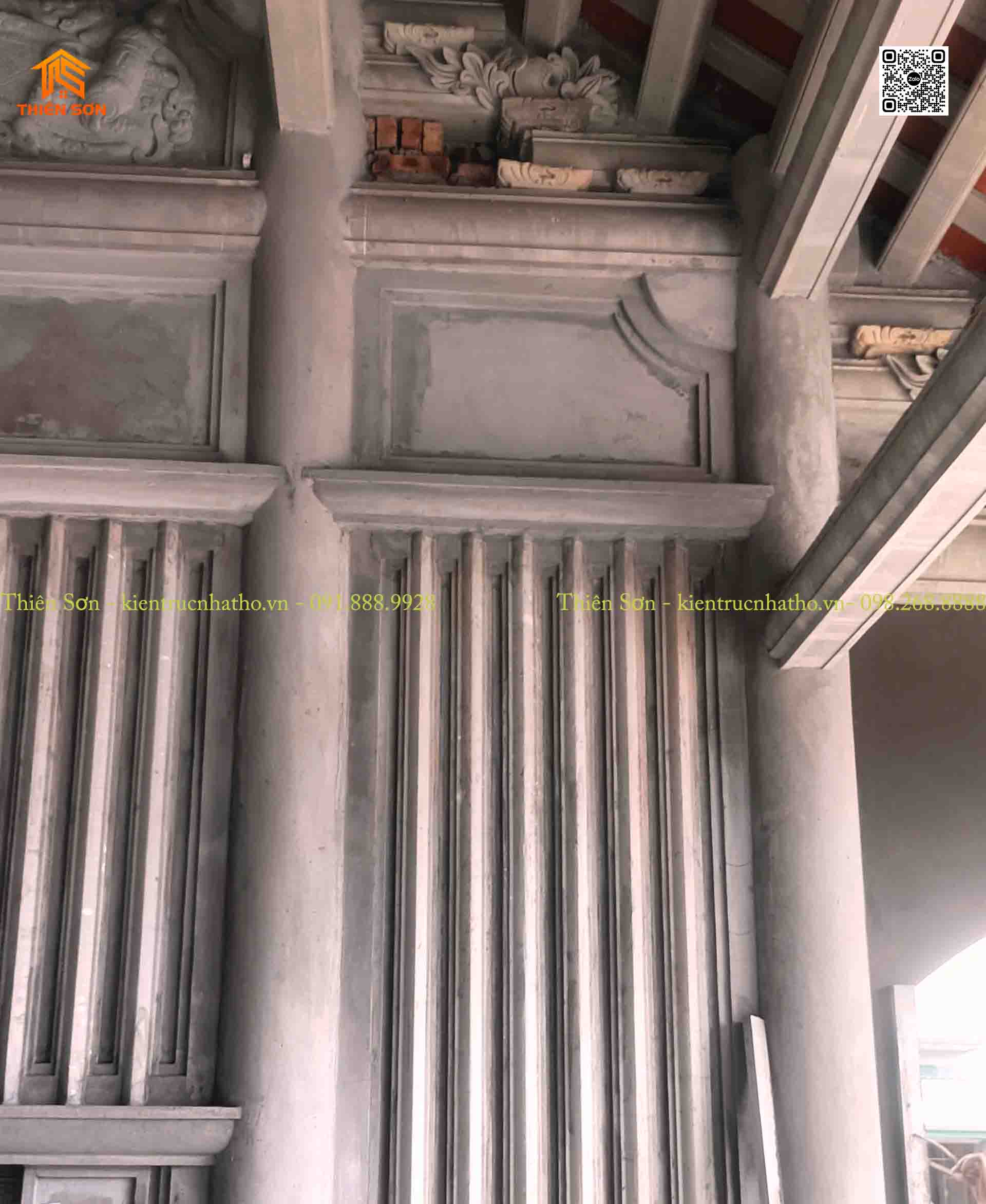 Tiến độ thi công công trình nhà thờ bê tông giả gỗ tại Hưng Yên Tiến độ thi công công trình nhà thờ bê tông giả gỗ tại Hưng Yên