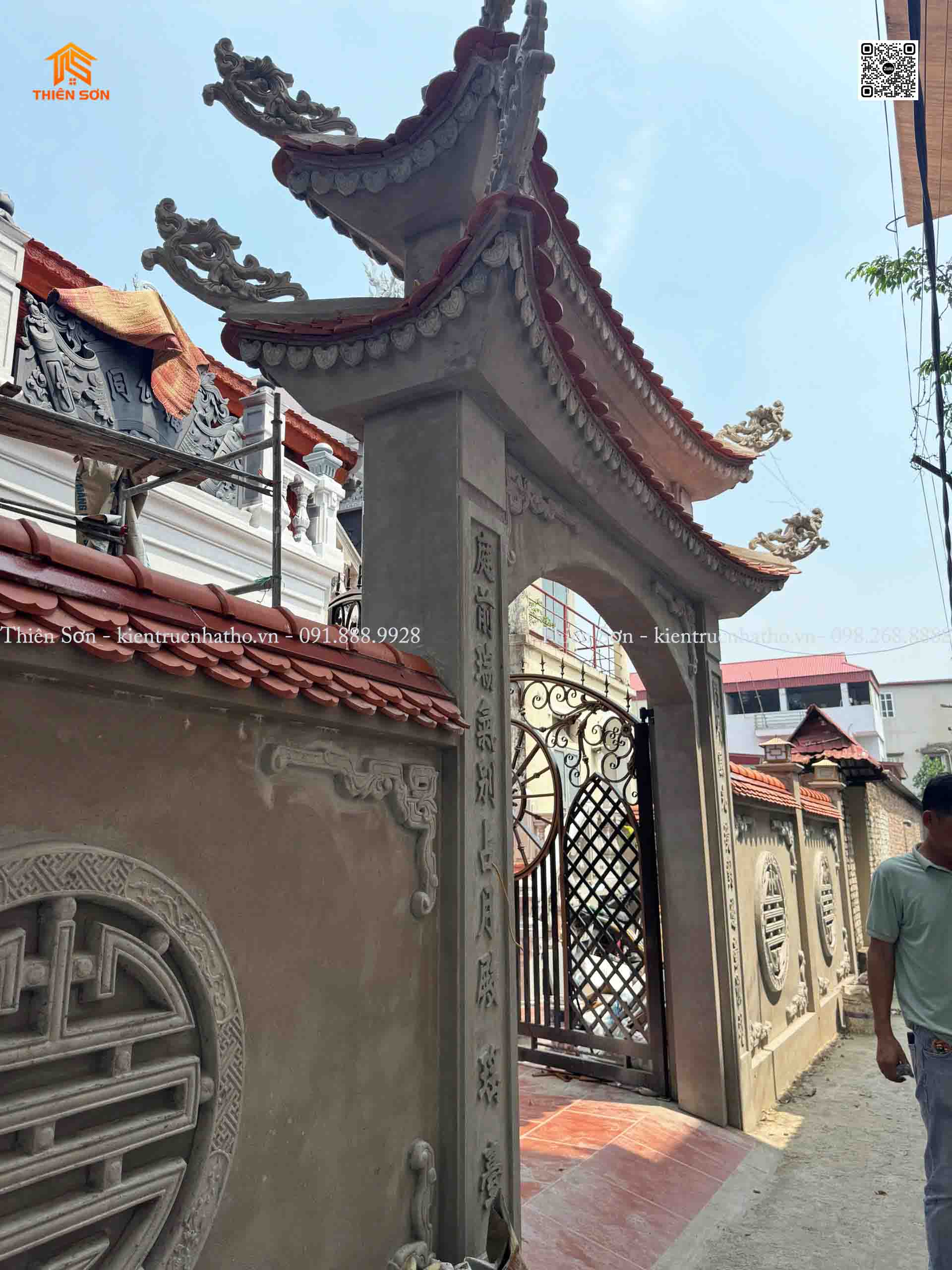 Đền thờ "Cửu tỉnh vọng từ" nhà cậu Học Bắc Ninh hoàn thiện
