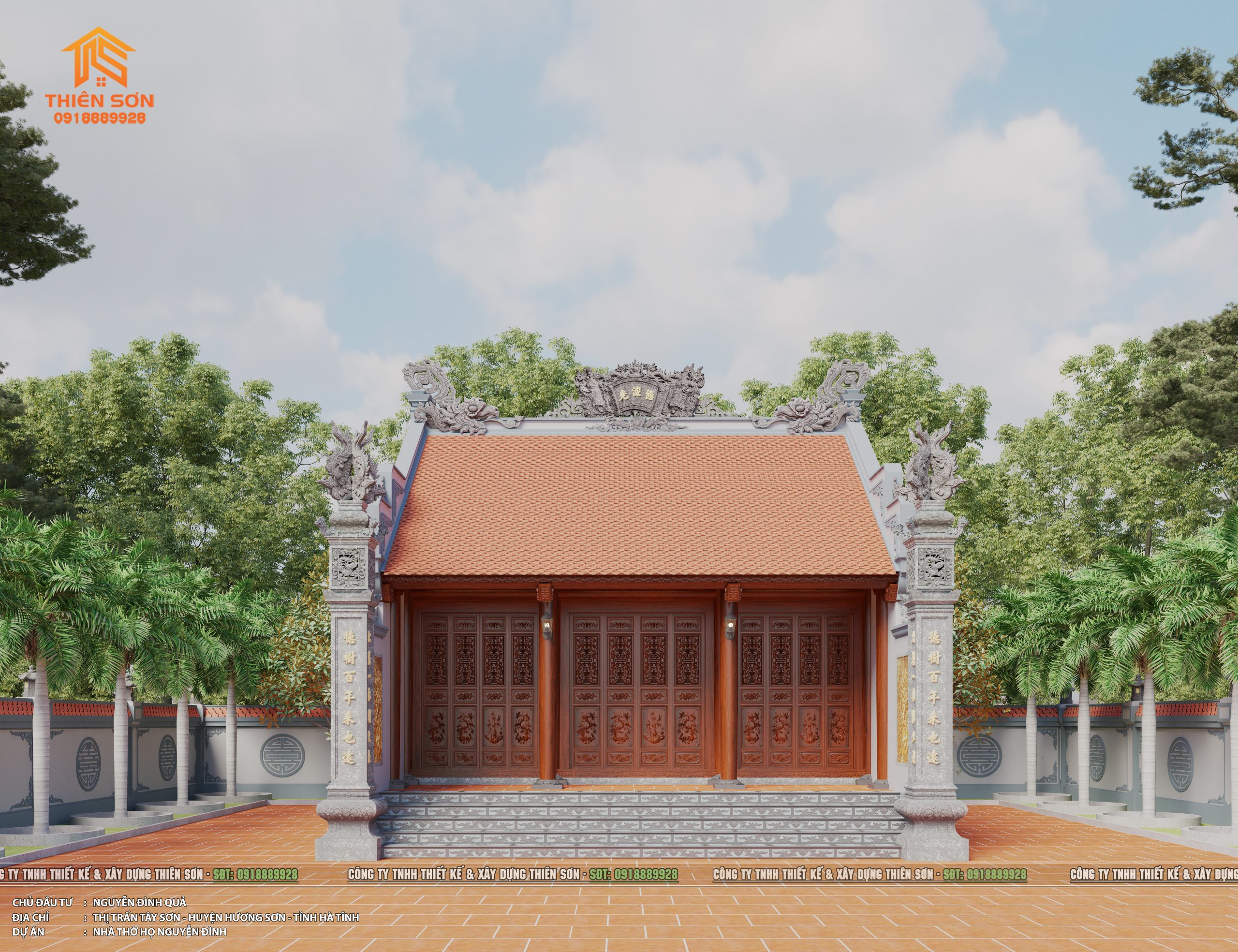 Khởi công nhà thờ 3 gian bê tông giả gỗ tại Hà Tĩnh Khởi công nhà thờ 3 gian bê tông giả gỗ tại Hà Tĩnh