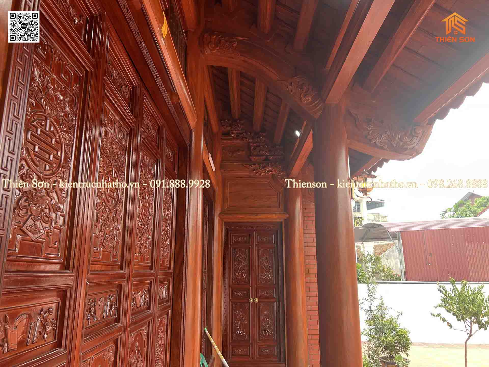 Nhà 5 gian ở Gia Bình - Bắc Ninh sau 6 tháng thi công