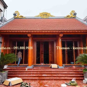 Top 10+ mẫu nhà thờ 3 gian bê tông giả gỗ tại miền Bắc cực đẹp