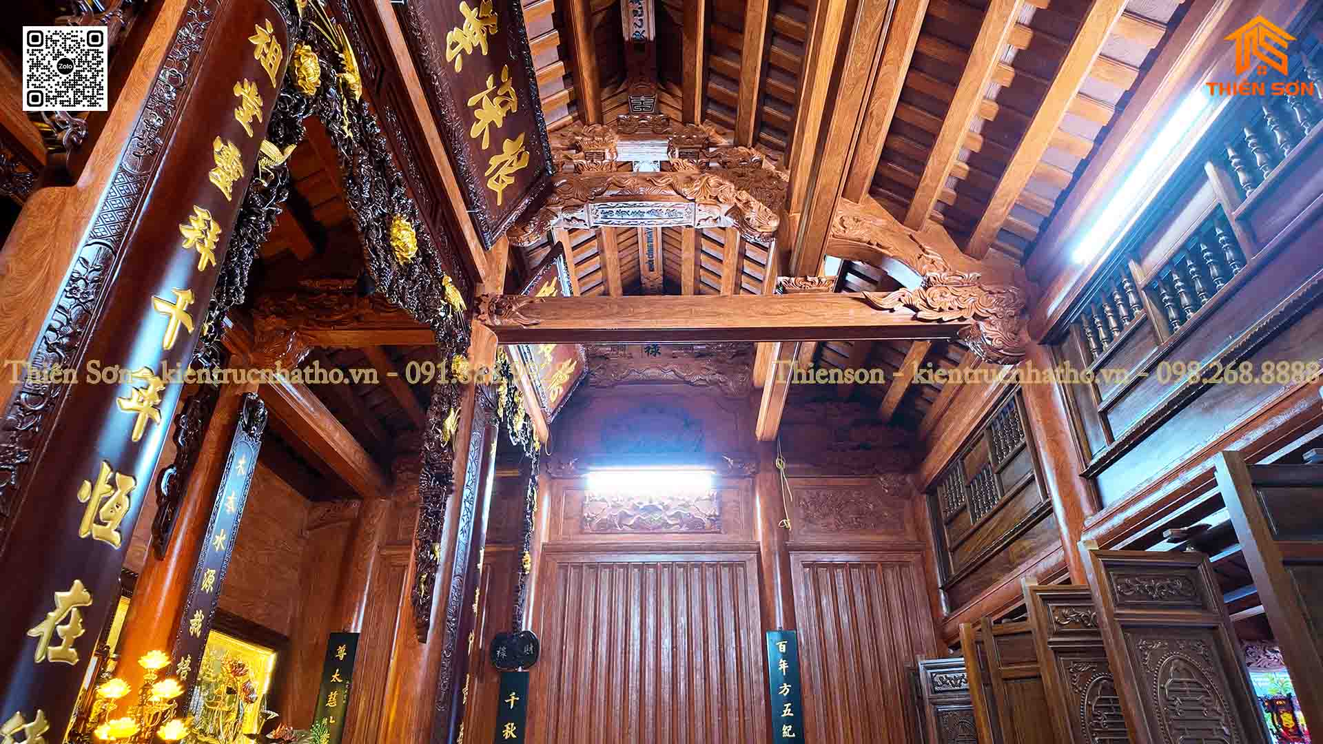 Làm nhà 3 gian bê tông giả gỗ hết bao nhiêu tiền?