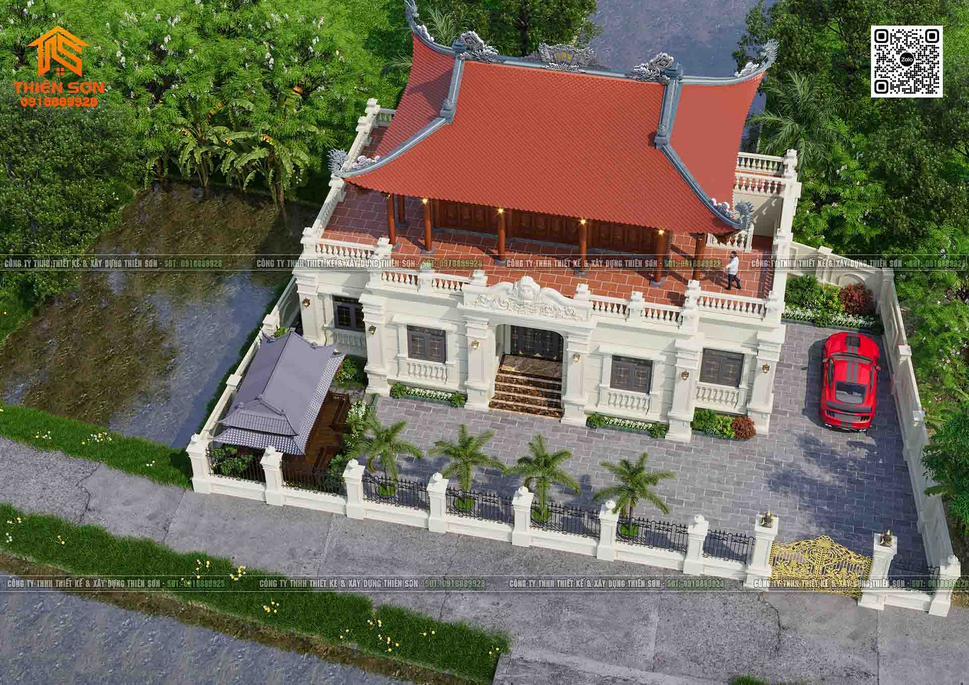 Thiết kế và thi công nhà thờ tư gia cho gia đình ca sĩ Châu Việt Cường tại Hà Trung - Thanh Hóa Thiết kế và thi công nhà thờ tư gia cho gia đình ca sĩ Châu Việt Cường tại Hà Trung - Thanh Hóa
