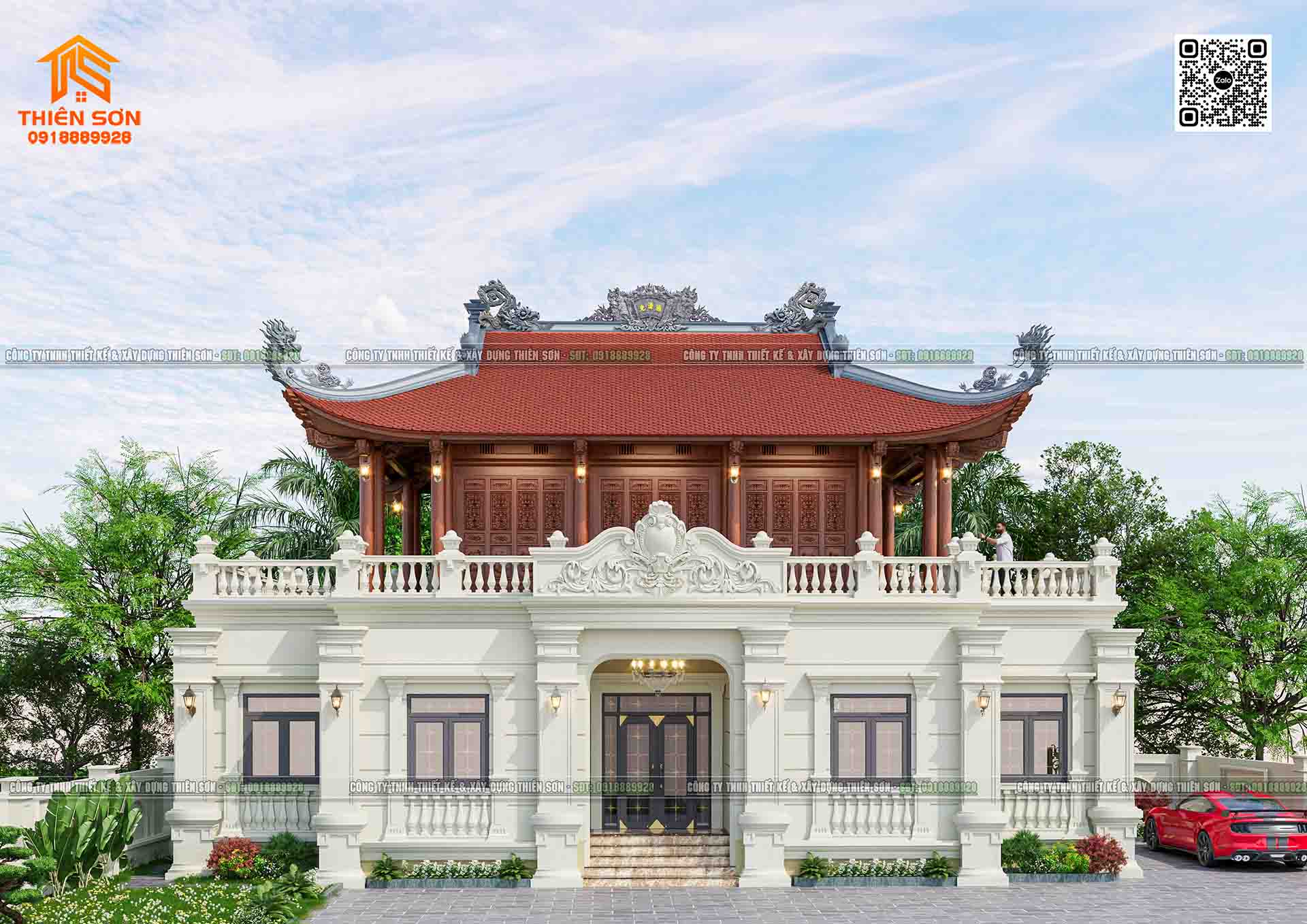 Thiết kế và thi công nhà thờ tư gia cho gia đình ca sĩ Châu Việt Cường tại Hà Trung - Thanh Hóa Thiết kế và thi công nhà thờ tư gia cho gia đình ca sĩ Châu Việt Cường tại Hà Trung - Thanh Hóa