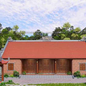 Top 5+ mẫu nhà 5 gian bê tông giả gỗ cực đẹp